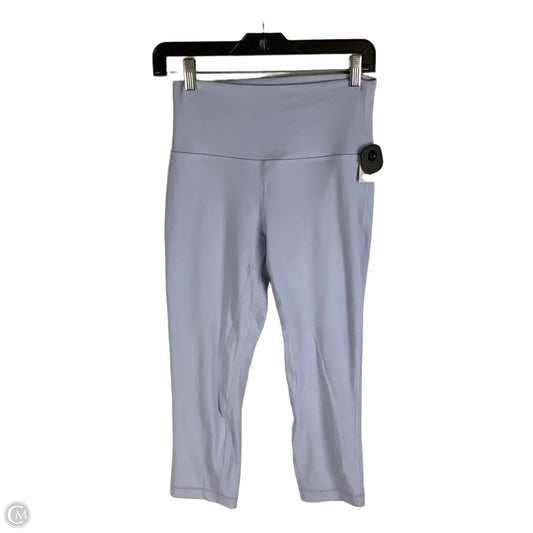 Athletic Leggings Capris By Lululemon In Purple, Size: 8