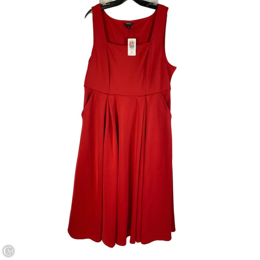 Dress Casual Short By Torrid In Red, Size: 1x