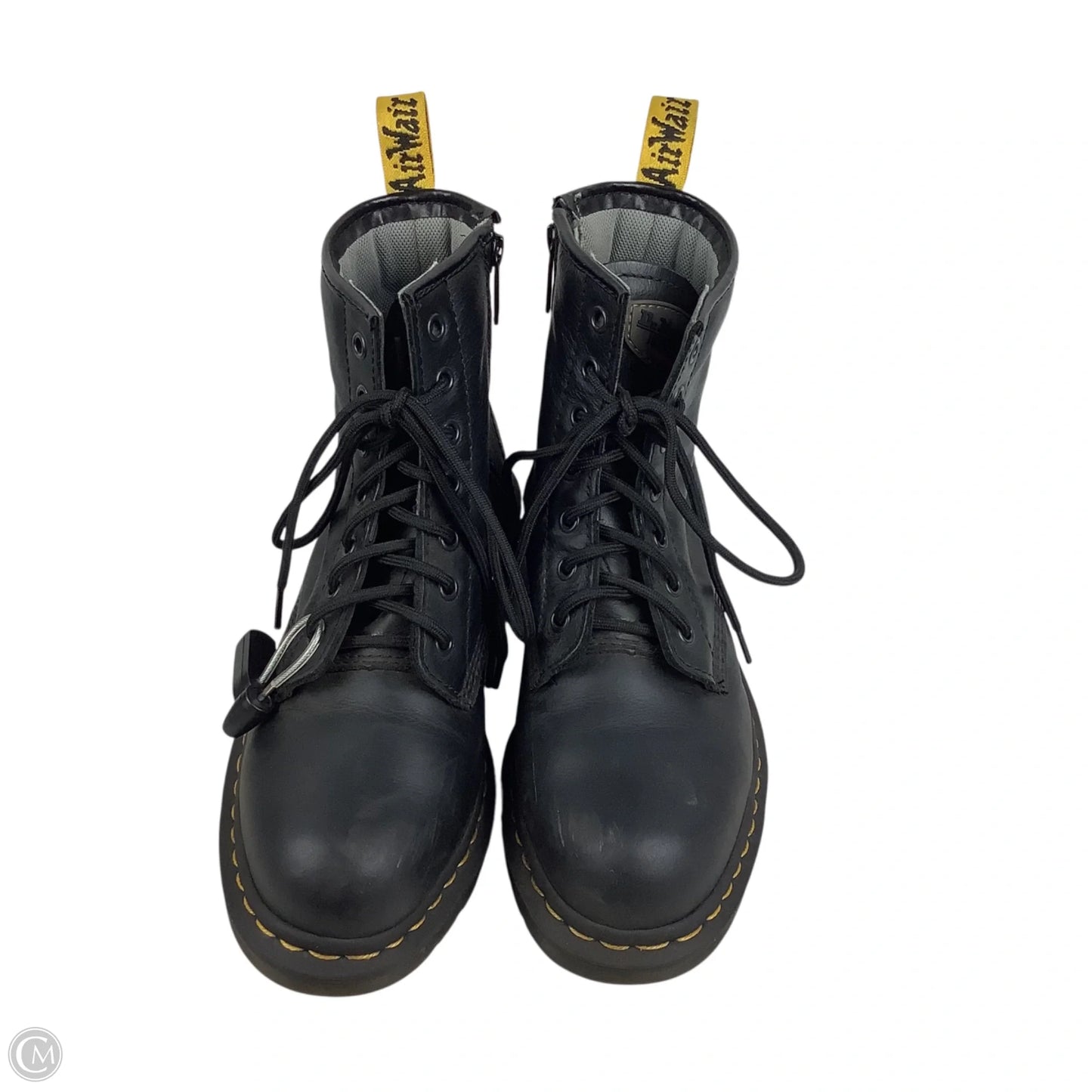 Boots Ankle Flats By Dr Martens In Black, Size: 8