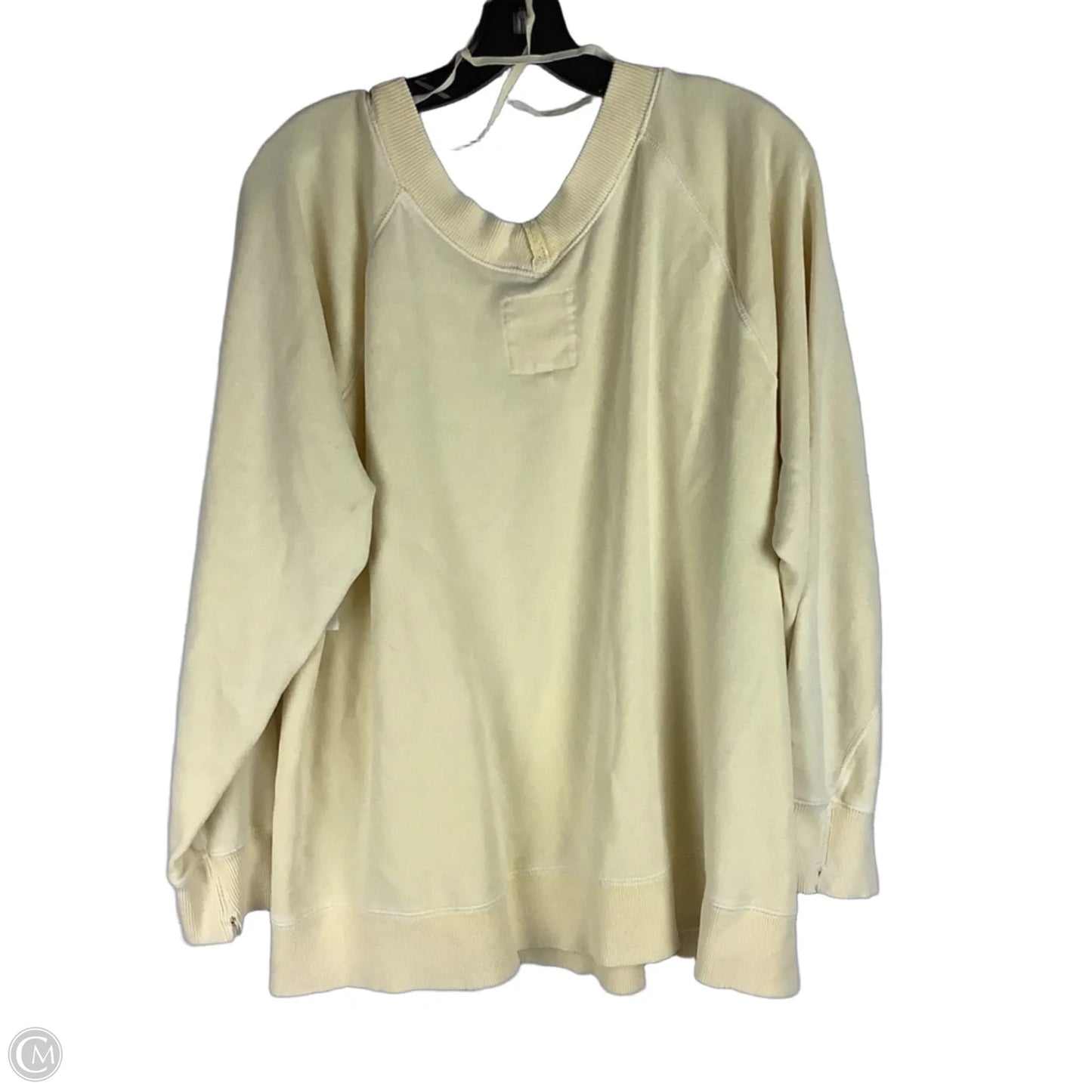 Sweatshirt Crewneck By Aerie In Yellow, Size: L