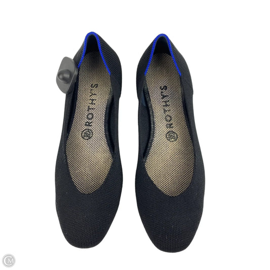Shoes Flats By Rothys In Black, Size: 8.5