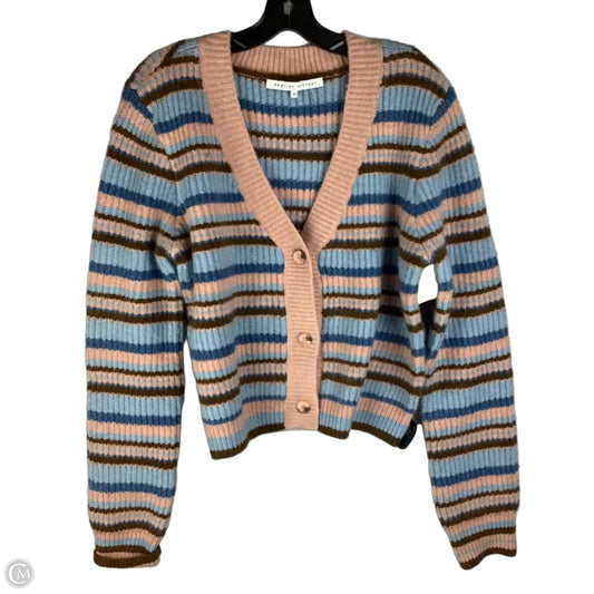 Cardigan By English Factory In Blue, Size: L