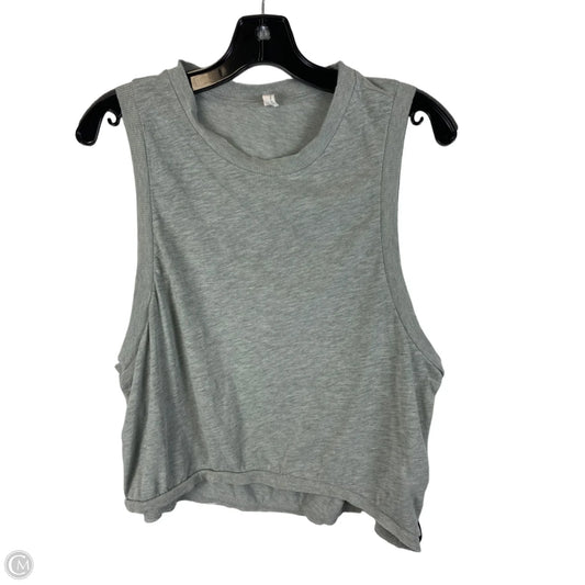 Top Sleeveless By Free People In Grey, Size: Xs