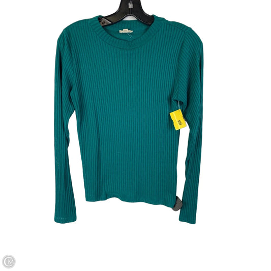 Top Long Sleeve By Pilcro In Green, Size: Xs