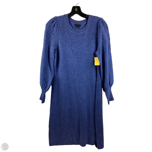 Dress Sweater By Talbots In Blue, Size: M