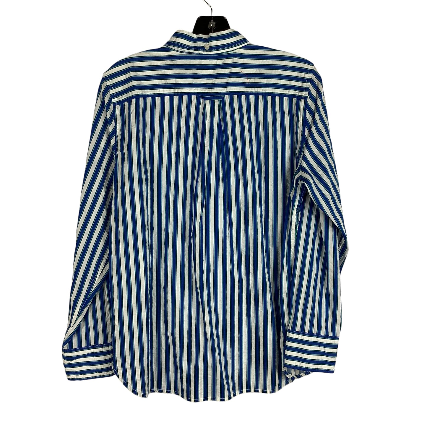 Top Long Sleeve By J. Crew In Blue, Size: 8