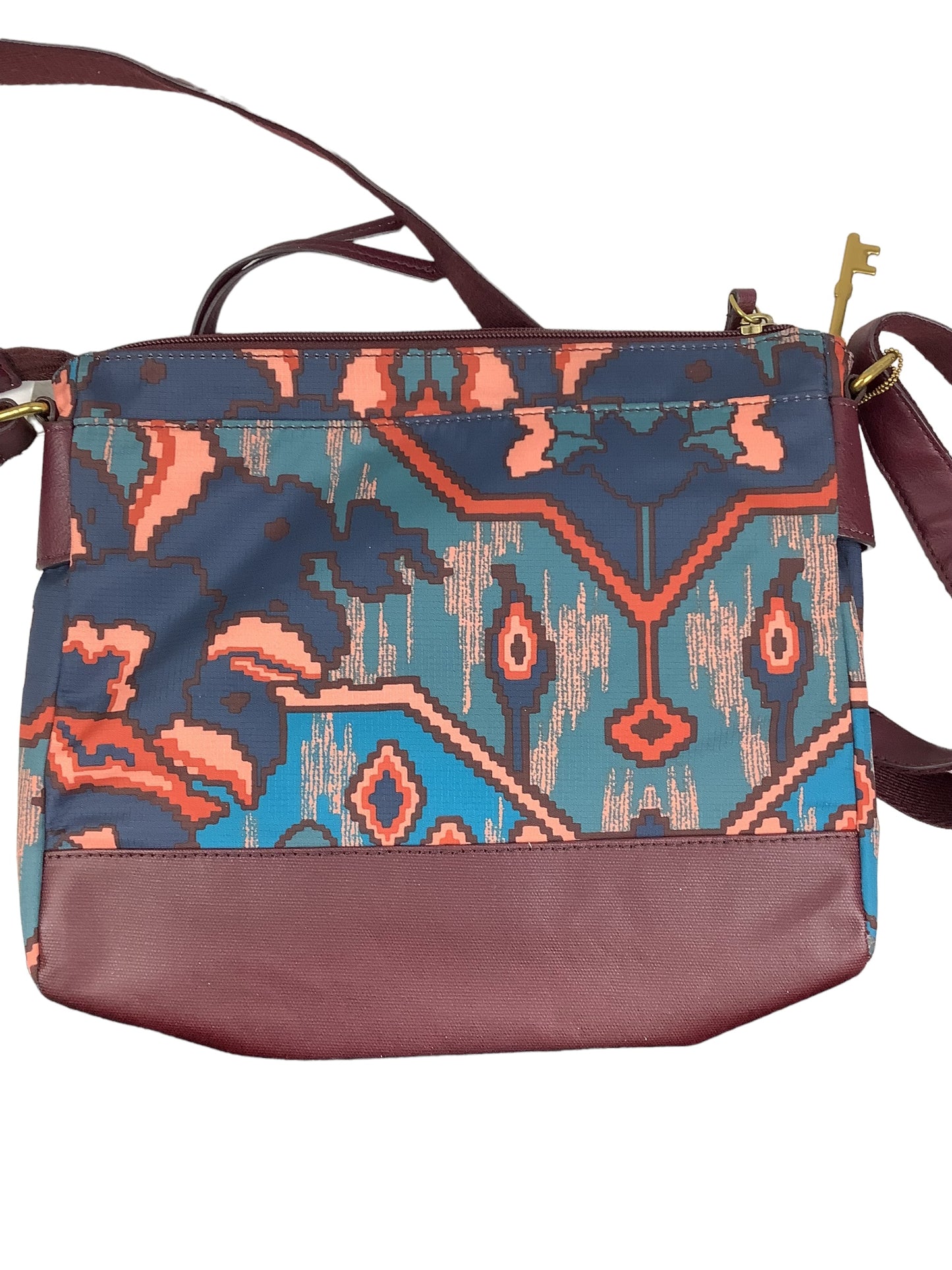 Crossbody Designer By Fossil  Size: Medium