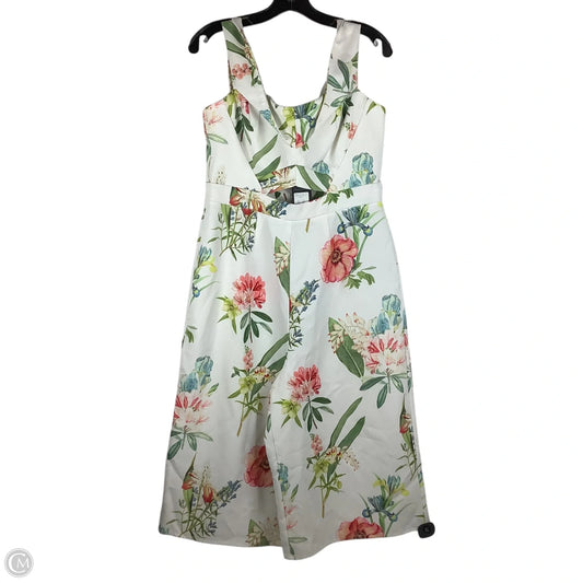 Jumpsuit By New Look In Floral Print, Size: 10