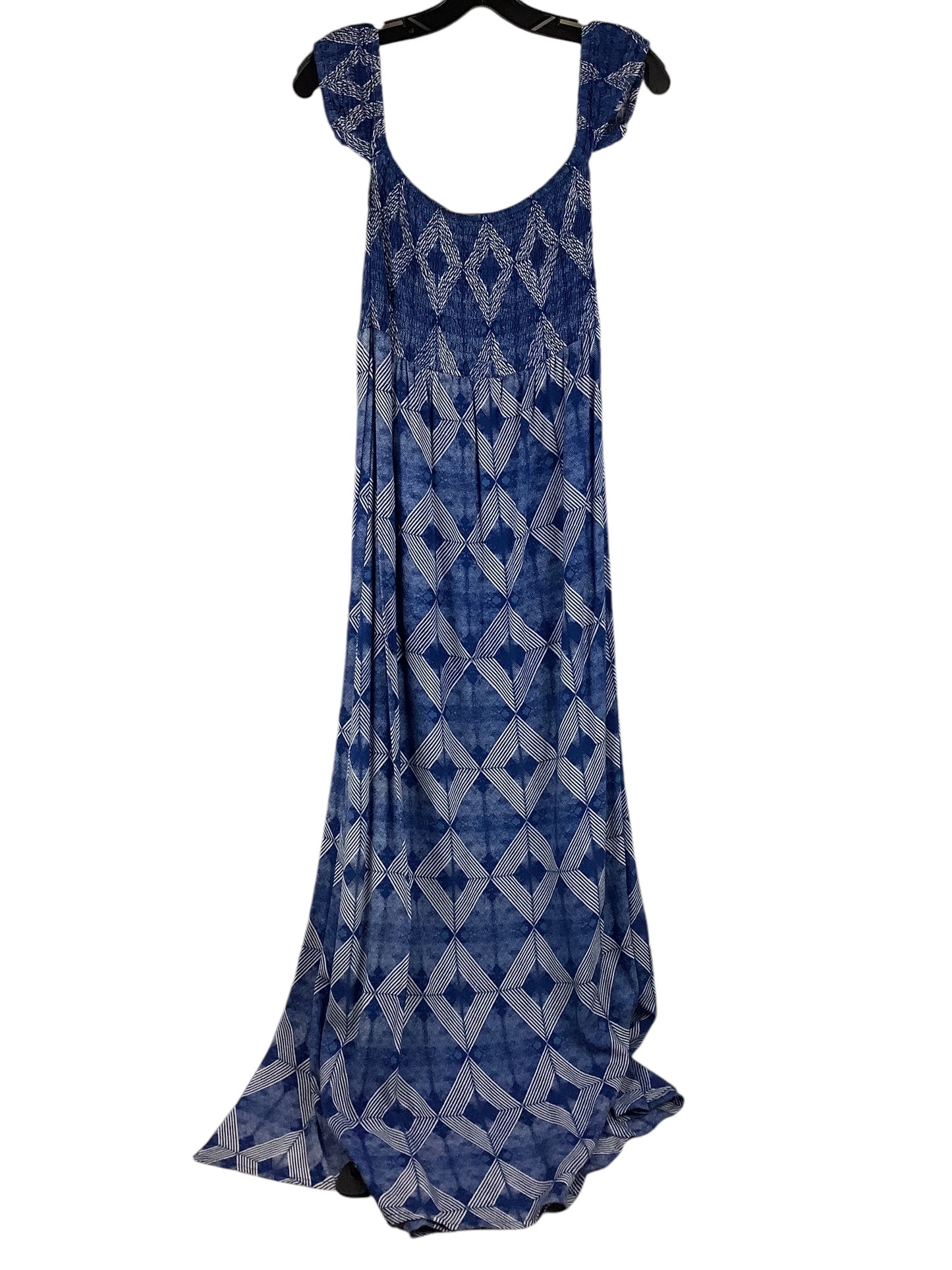 Dress Casual Maxi By Cmc In Navy, Size: S