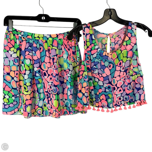 Skirt Set 2pc By Lilly Pulitzer In Multi-colored, Size: 00