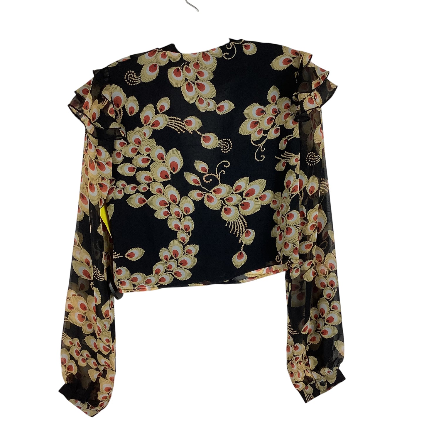 Top Long Sleeve By Cmc In Black, Size: S