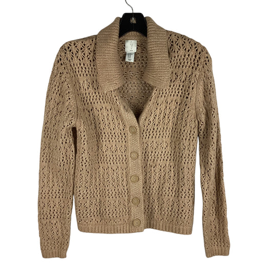 Sweater Cardigan By Joie In Tan, Size: Xs