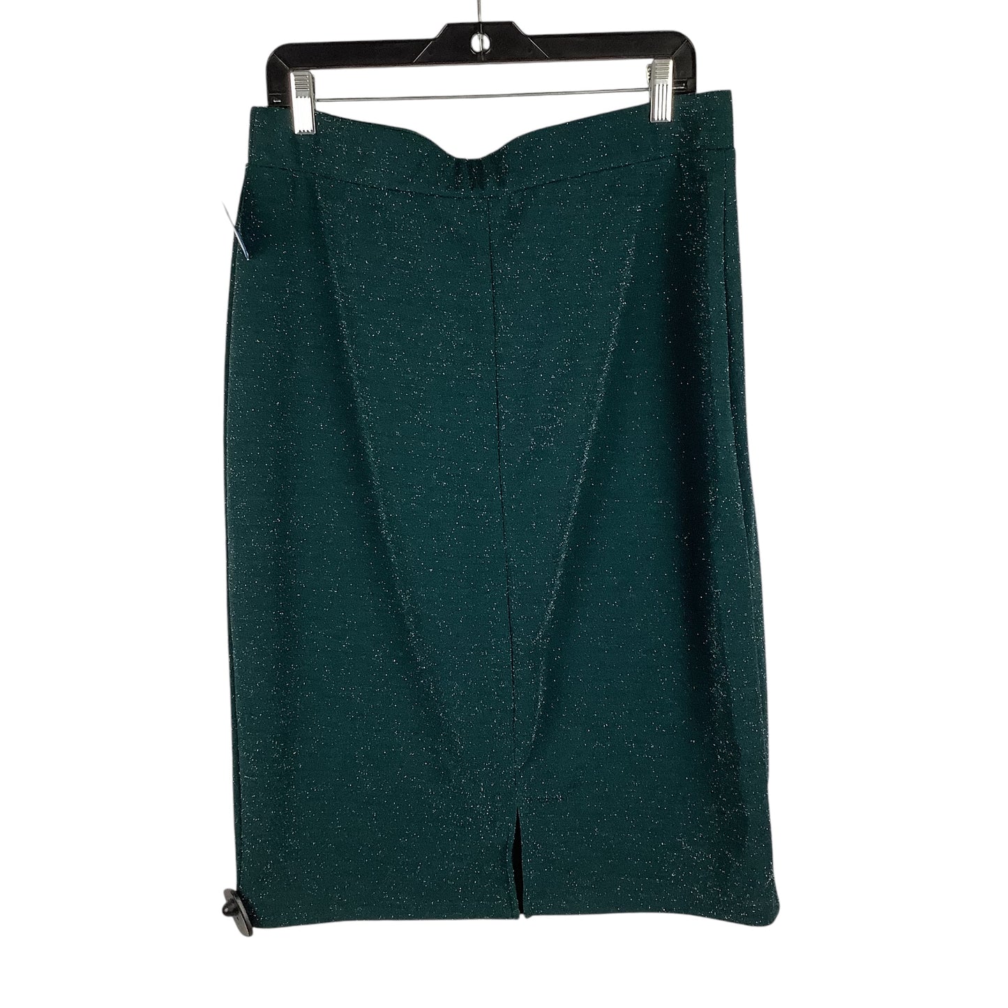 Skirt Midi By Clothes Mentor In Green, Size: 1x