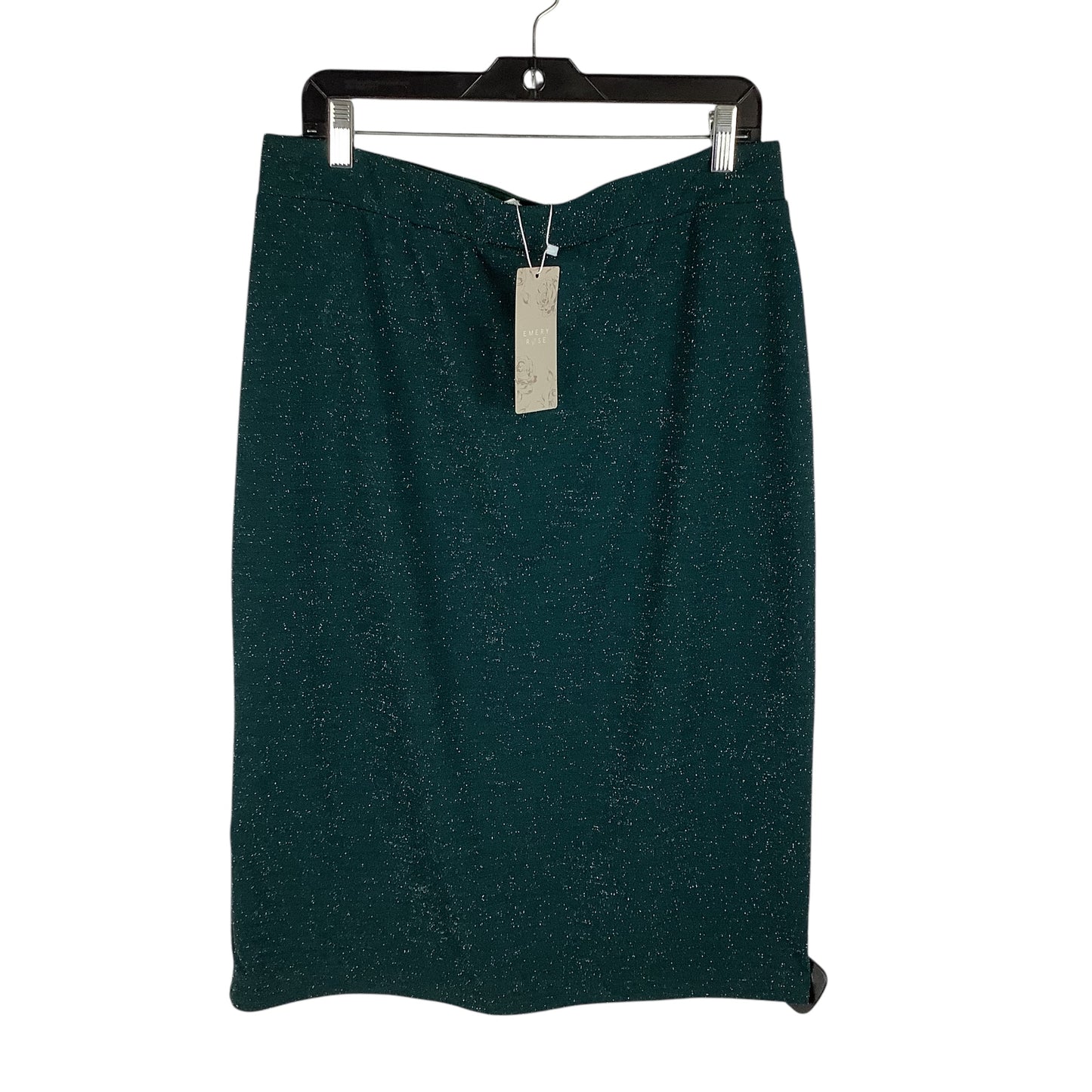 Skirt Midi By Clothes Mentor In Green, Size: 1x