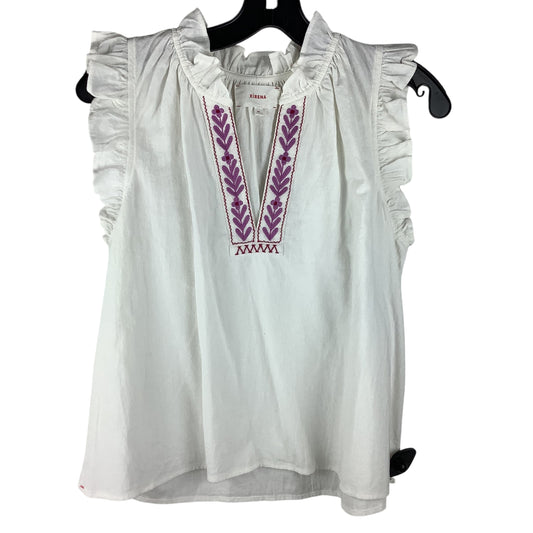 Top Short Sleeve By Cmc In White, Size: Xs