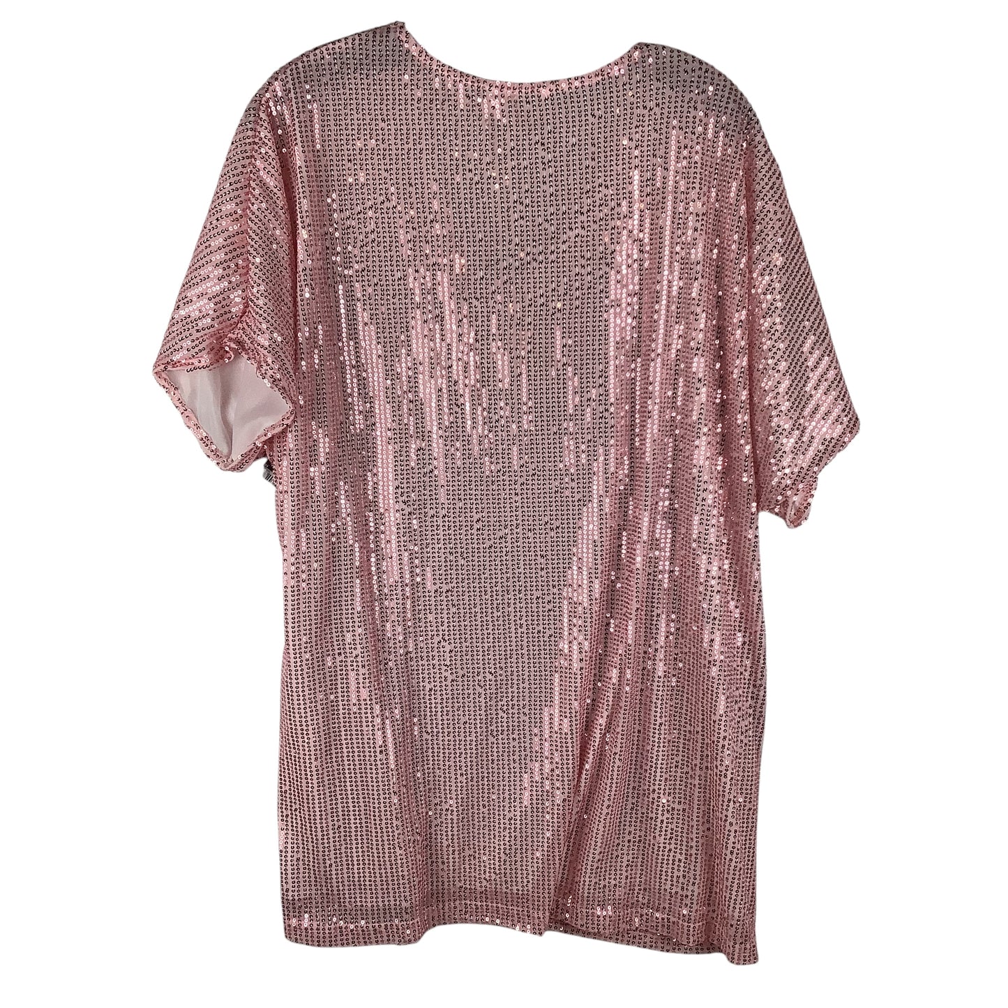 Top Short Sleeve By Clothes Mentor In Pink, Size: Xl