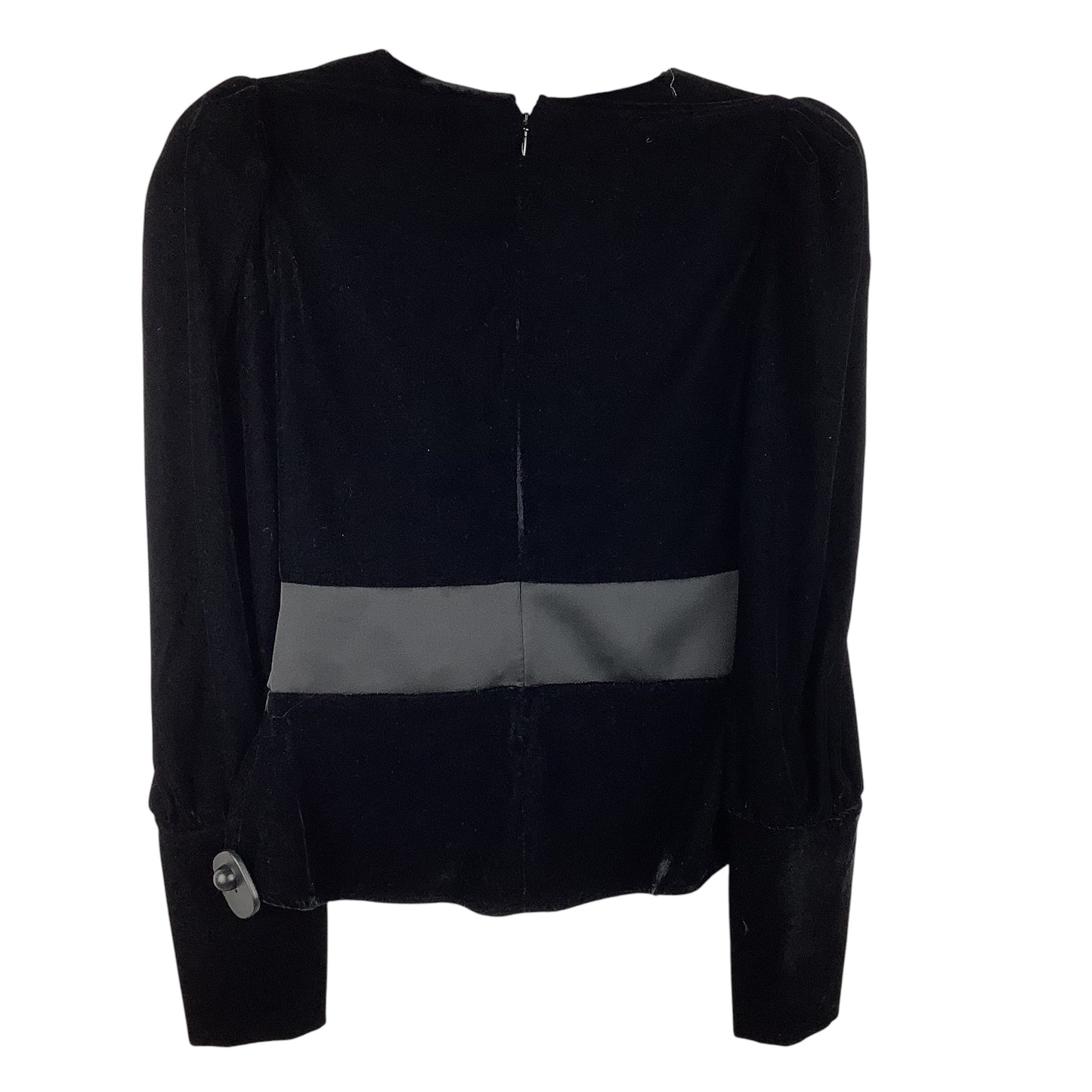 Top Long Sleeve By Express In Black, Size: Xs