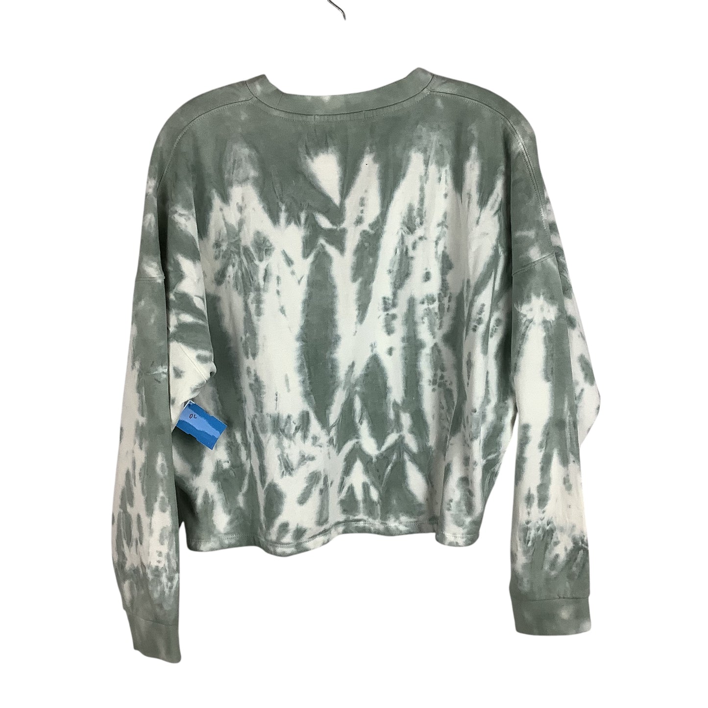 Sweatshirt Crewneck By Banana Republic In Tie Dye Print, Size: M