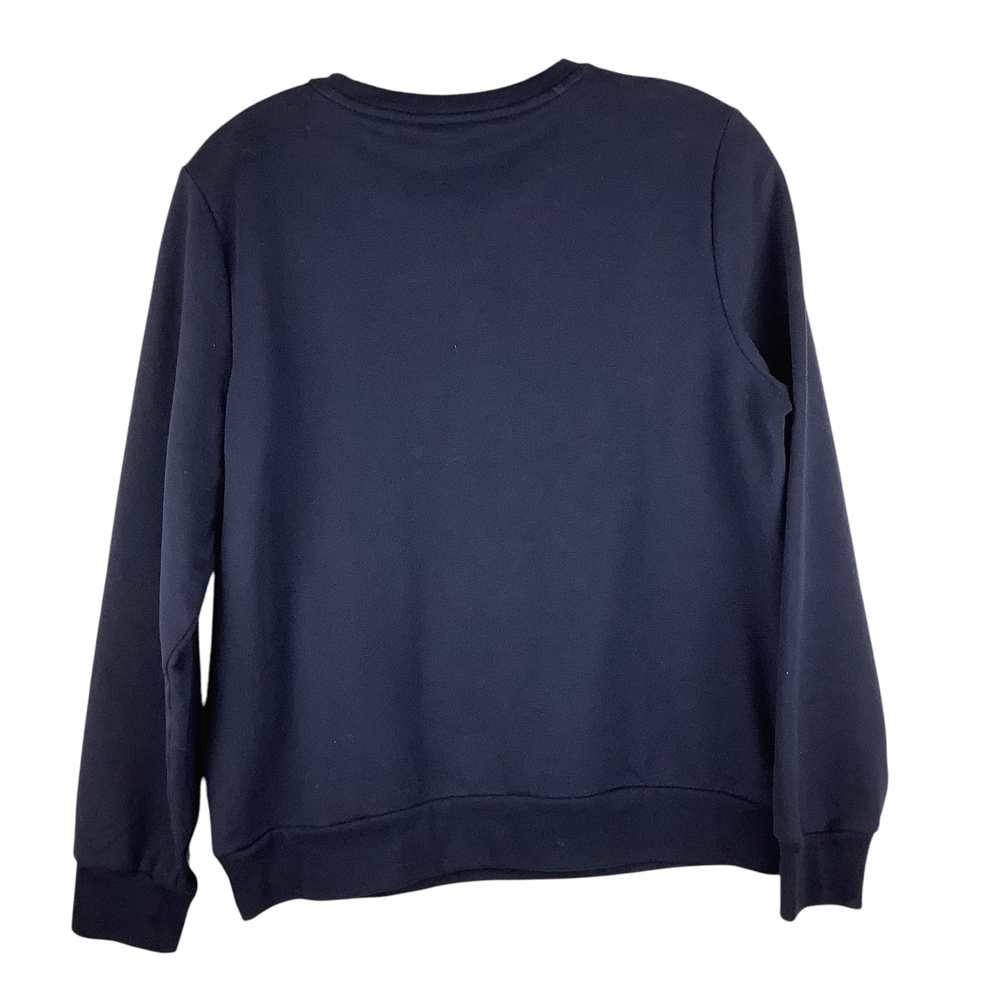 Sweatshirt Crewneck By Banana Republic In Navy, Size: M