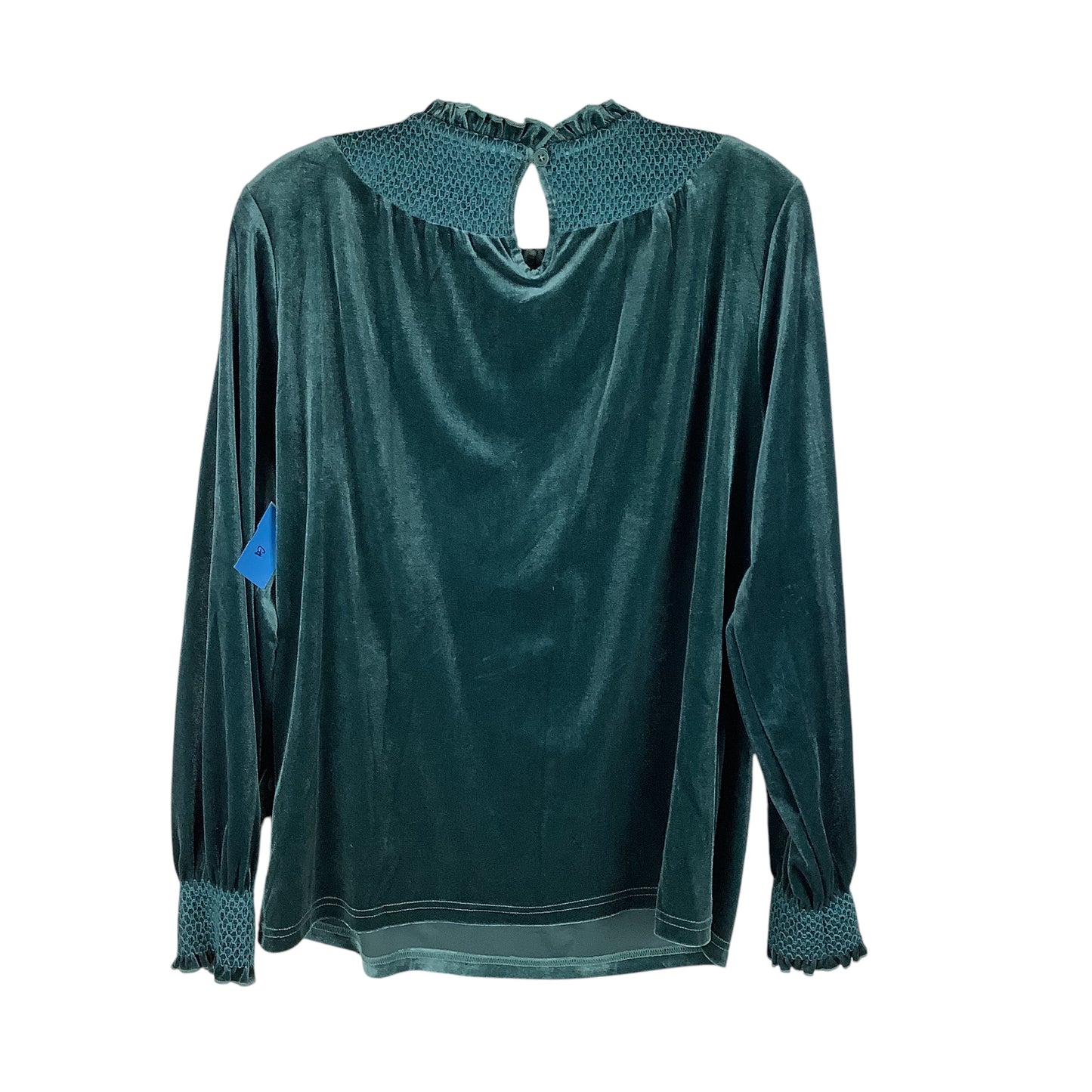 Top Long Sleeve By Jade In Teal, Size: M