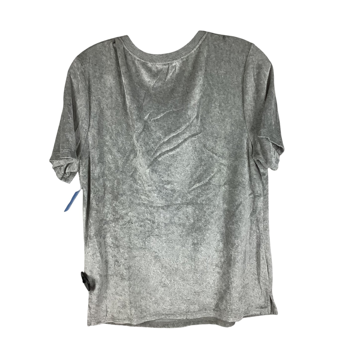 Top Short Sleeve By Cmc In Grey, Size: 2