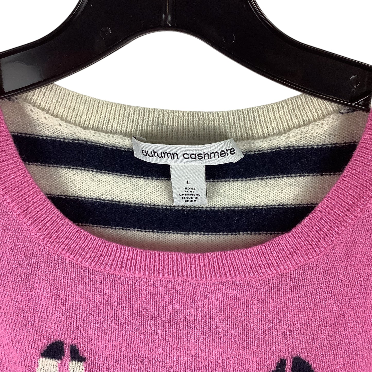 Sweater Cashmere By Cmc In Pink, Size: L