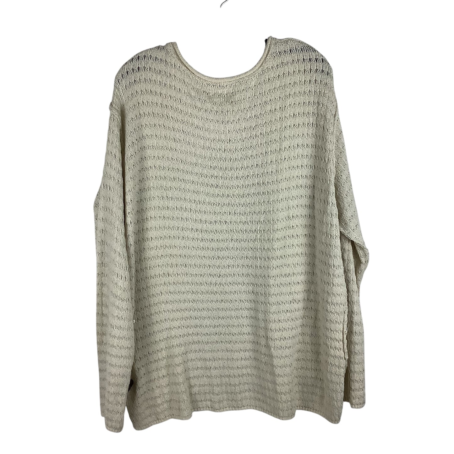 Sweater By Bibi In Tan, Size: Xl