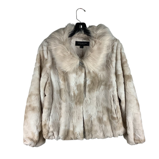 Coat Faux Fur & Sherpa By Marc New York In Cream, Size: S