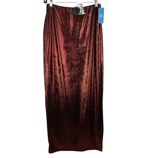 Skirt Maxi By Cupshe In Red, Size: S