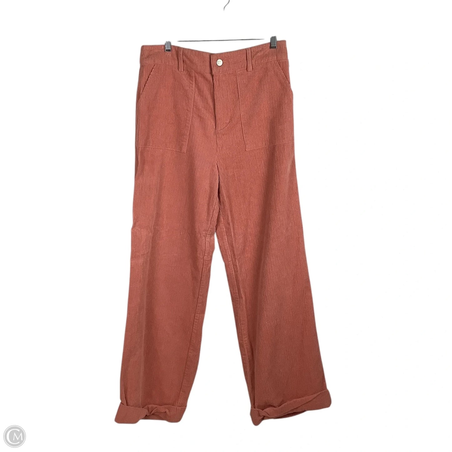 Pants Corduroy By Forever 21 In Pink, Size: L