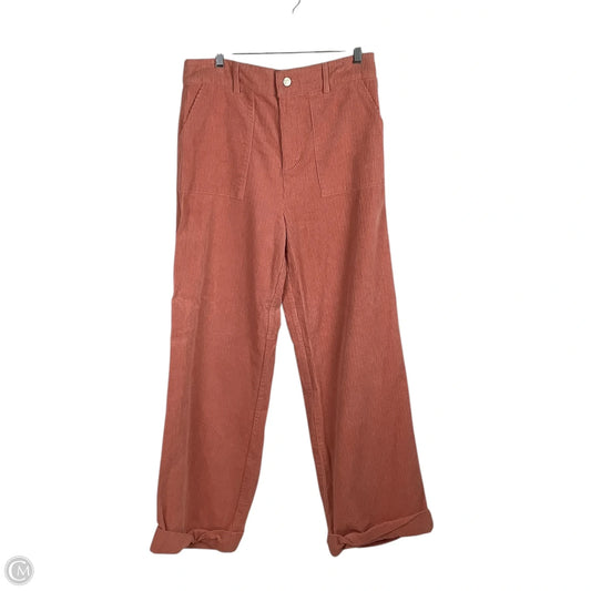 Pants Corduroy By Forever 21 In Pink, Size: L