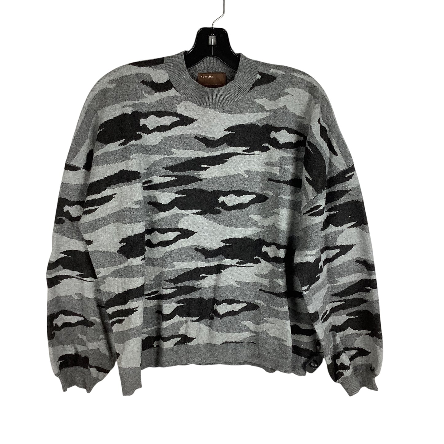 Sweater By Kerisma In Camouflage Print, Size: S/M