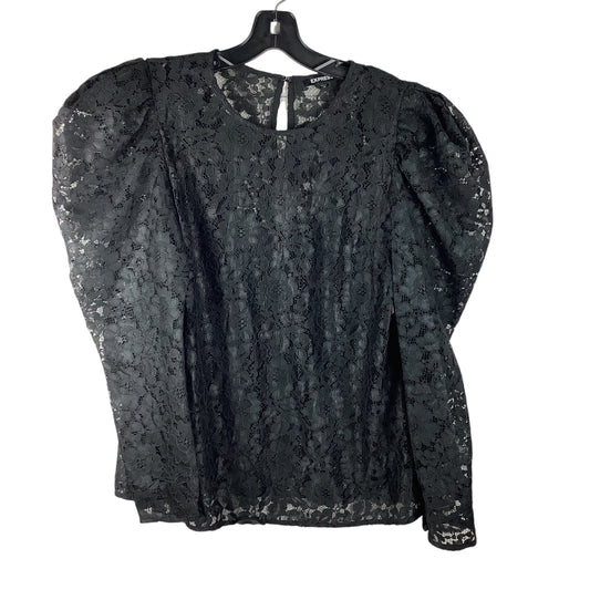 Top Long Sleeve By Express In Black, Size: M