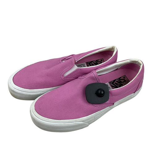 Shoes Sneakers By Vans In Pink, Size: 8