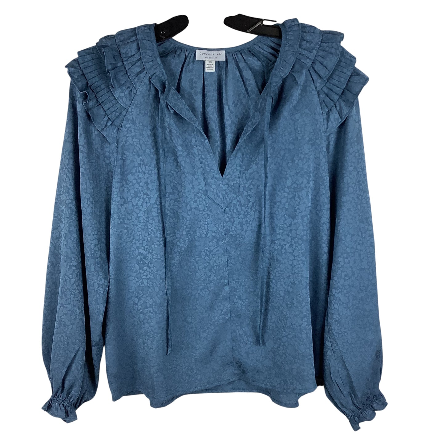 Top Long Sleeve By Current Air In Blue, Size: Xs