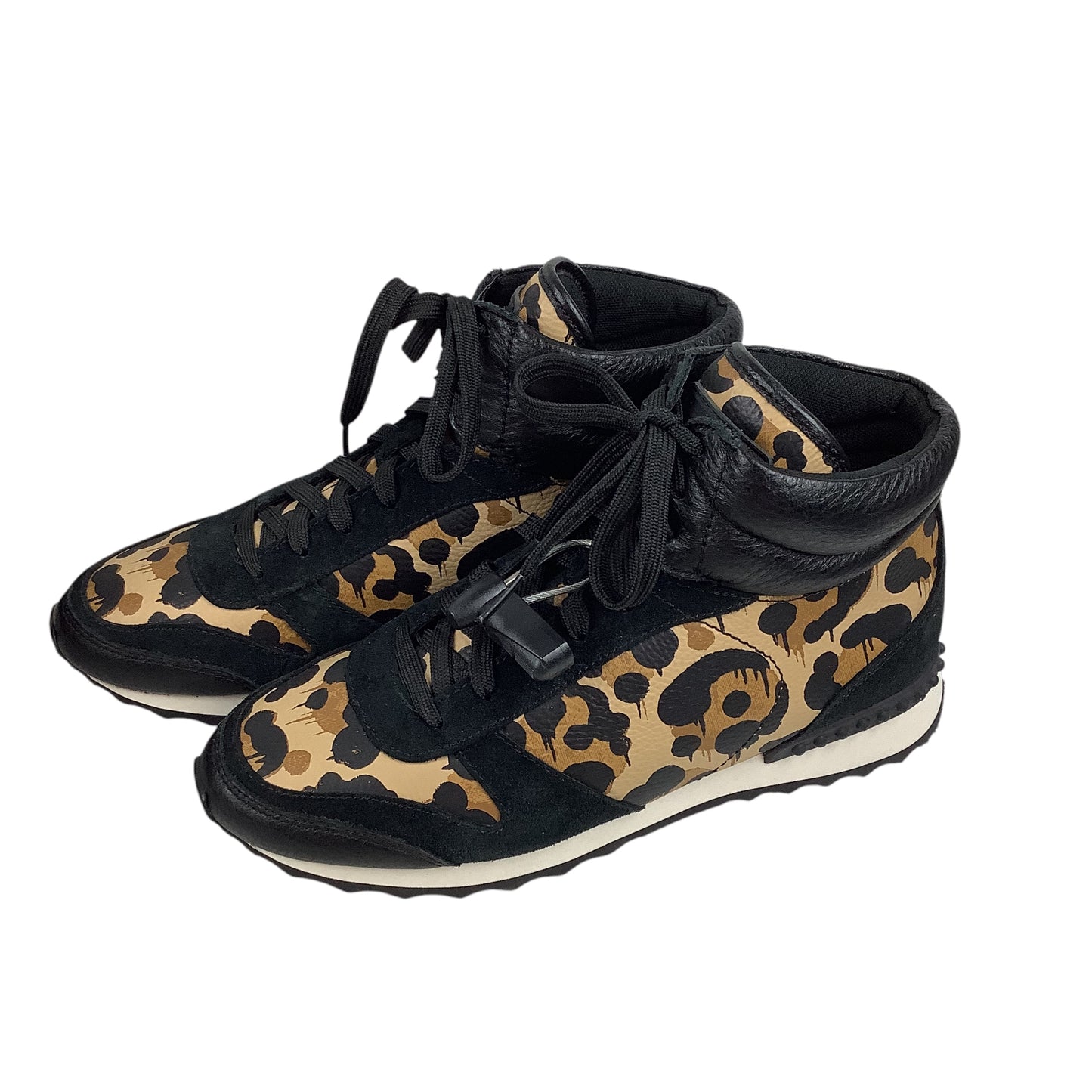 Shoes Designer By Coach In Animal Print, Size: 9