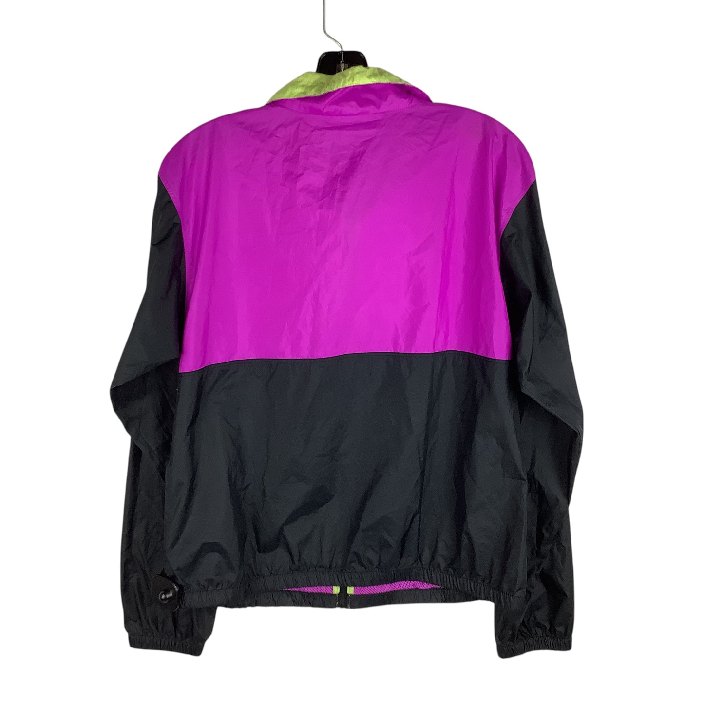 Jacket Windbreaker By Columbia In Purple, Size: M