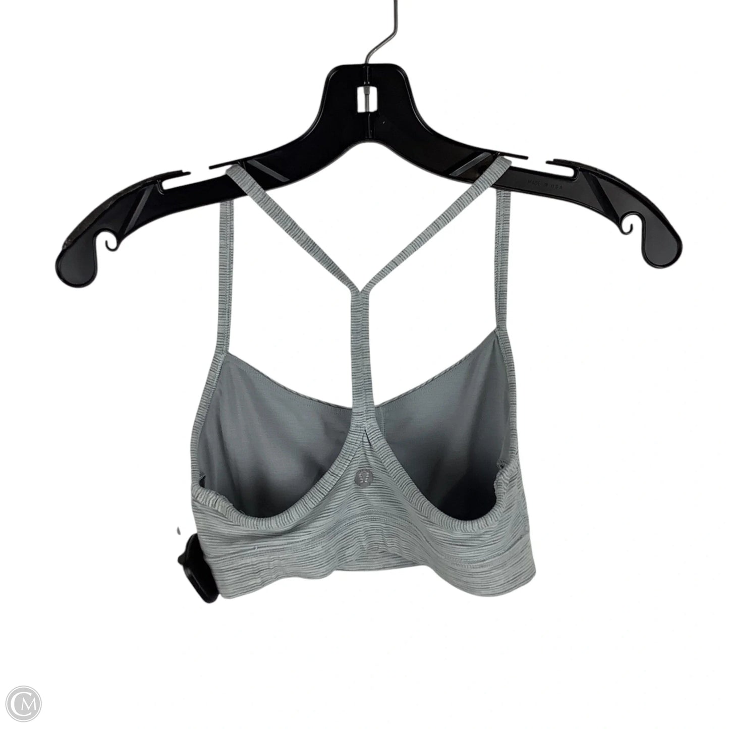 Athletic Bra By Lululemon In Grey, Size: 2