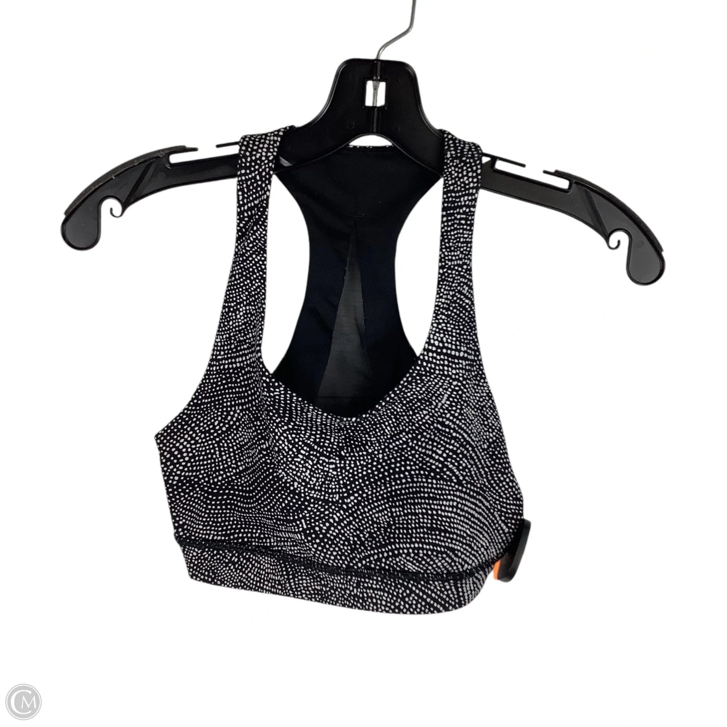 Athletic Bra By Lululemon In Black & White, Size: 4