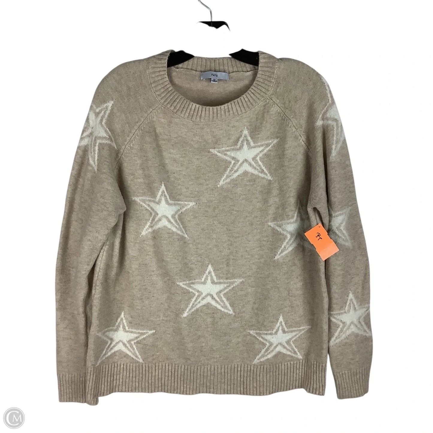 Sweater By Fate In Tan, Size: M