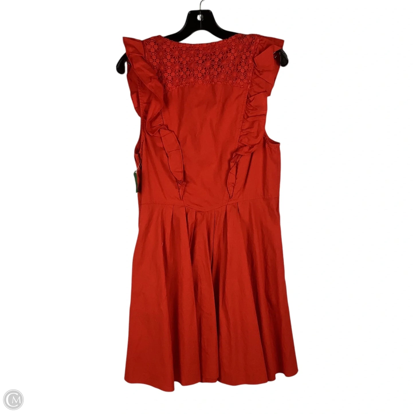 Dress Party Short By Free People In Red Orange, Size: L