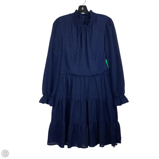 Dress Work By R And K Originals In Navy, Size: 12