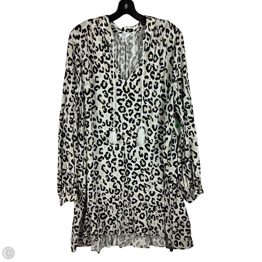 Dress Casual Midi By Crown And Ivy In Animal Print, Size: Xl