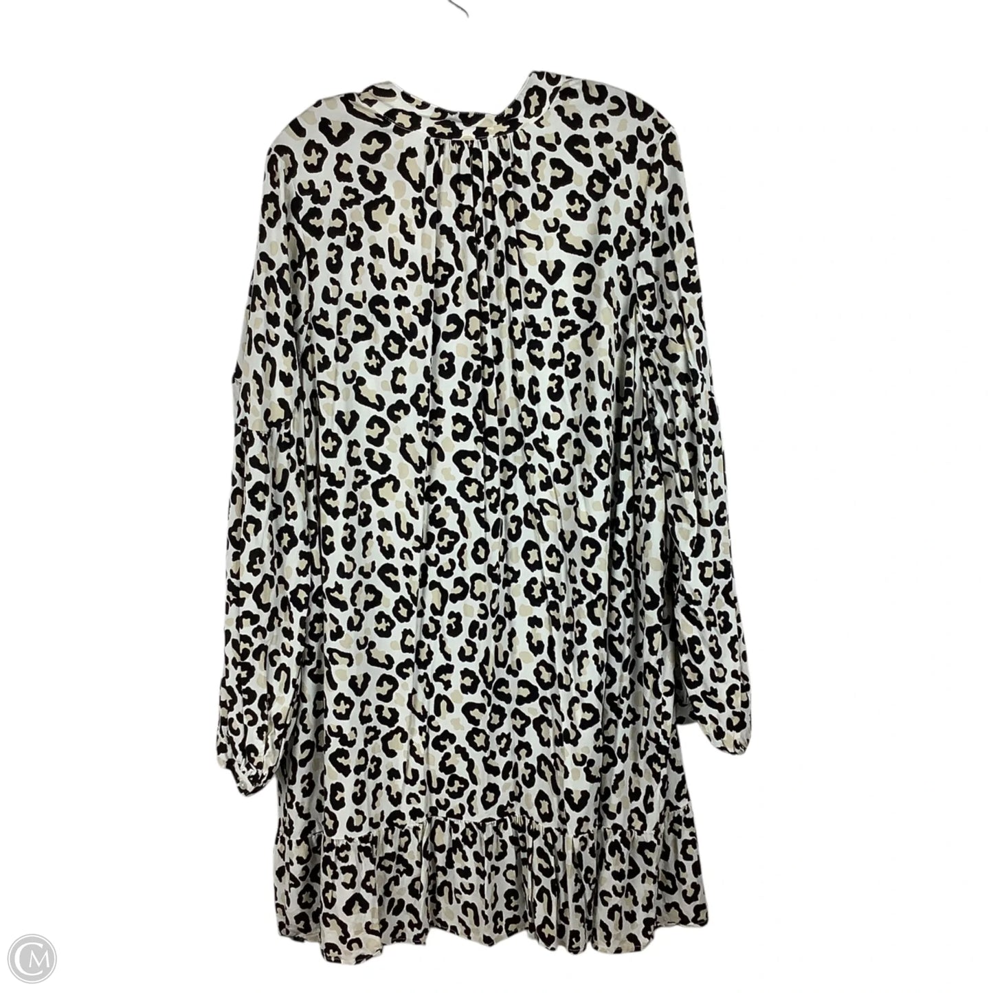 Dress Casual Midi By Crown And Ivy In Animal Print, Size: Xl