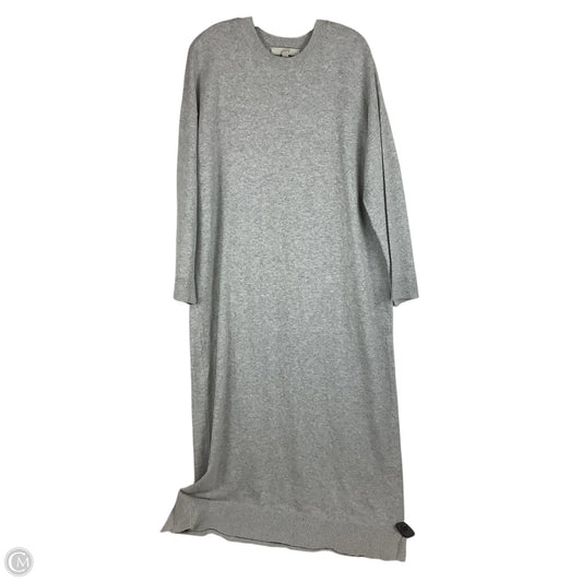 Dress Party Long By Loft In Grey, Size: L
