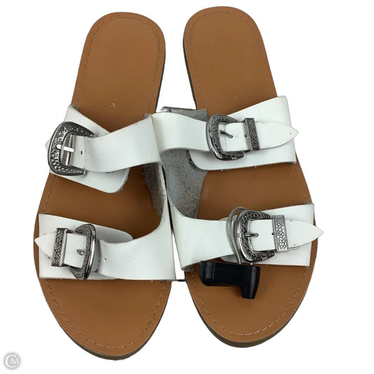 Sandals Flats By New Look In White, Size: 8/39