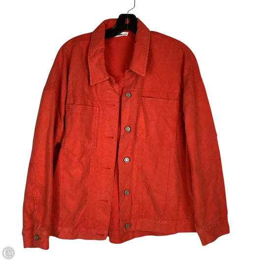 Jacket Other By Cmc In Orange, Size: M