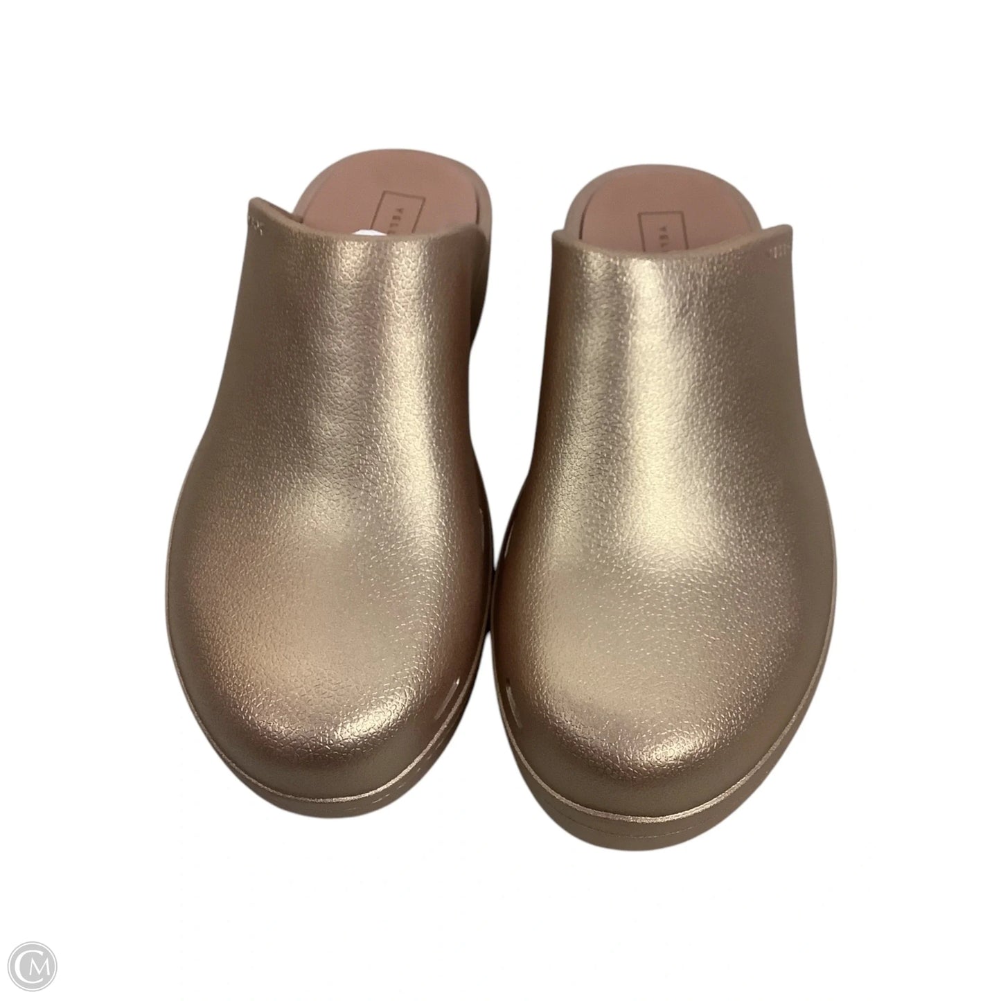 Shoes Heels Block By Yellow Box In Rose Gold, Size: 11