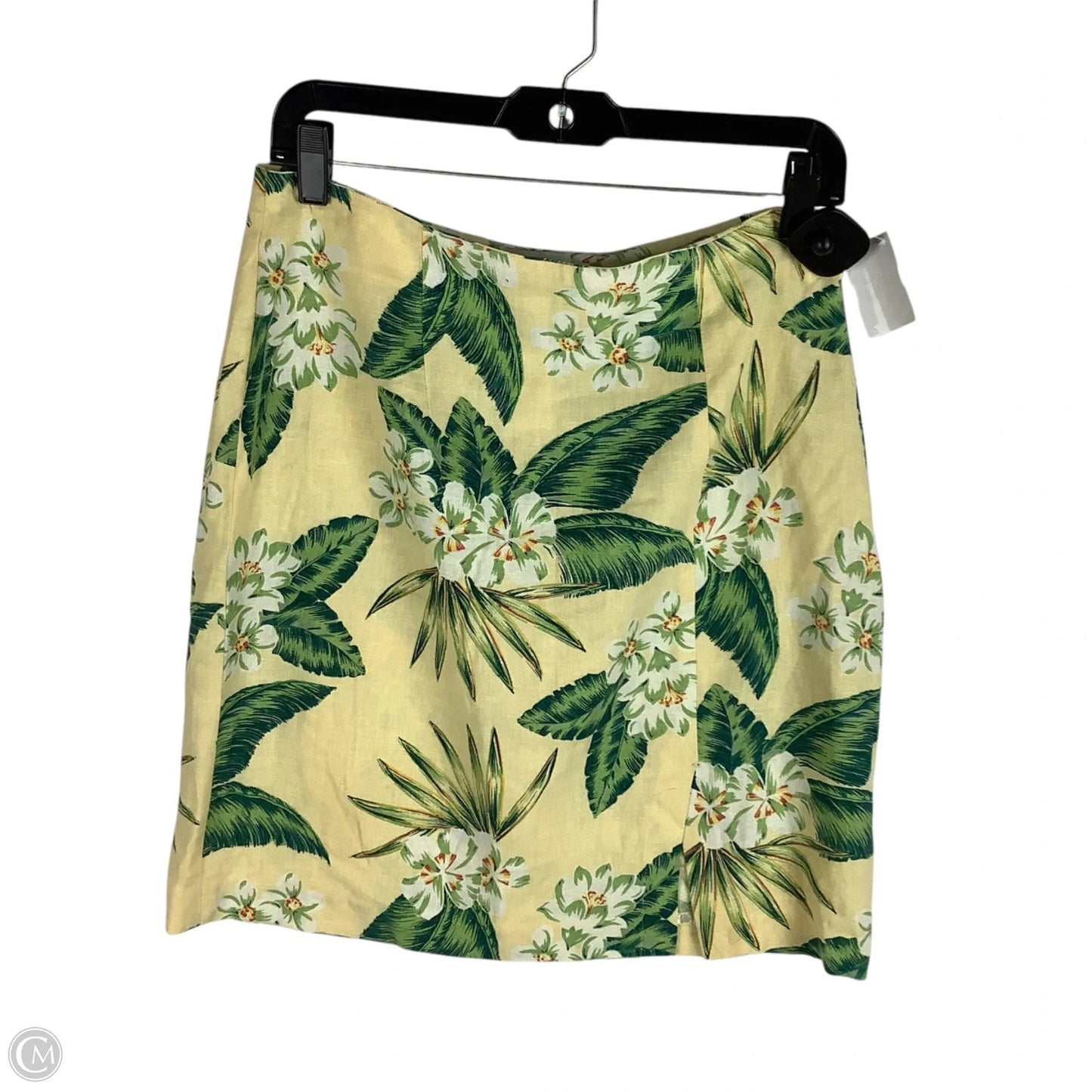 Skirt Mini & Short By Cmc In Yellow, Size: 8