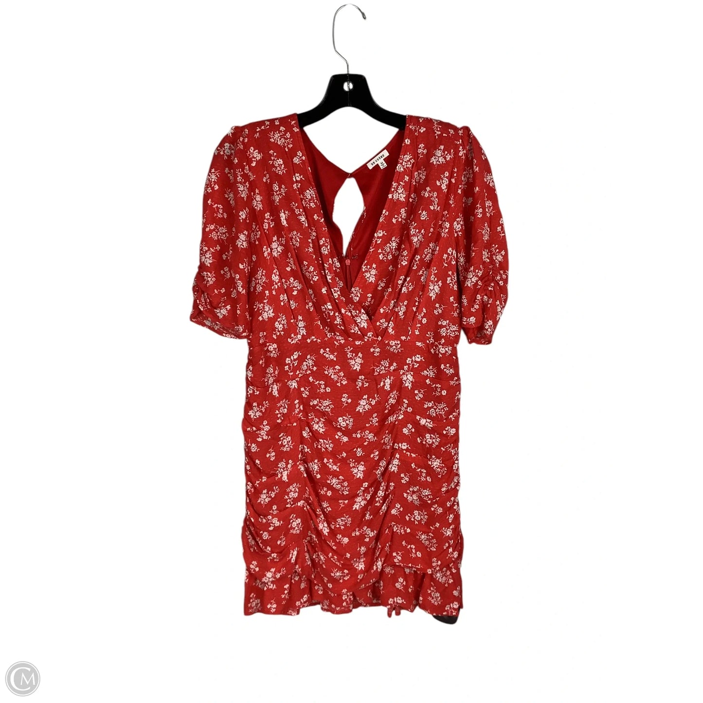 Dress Party Short By En Creme In Red, Size: M
